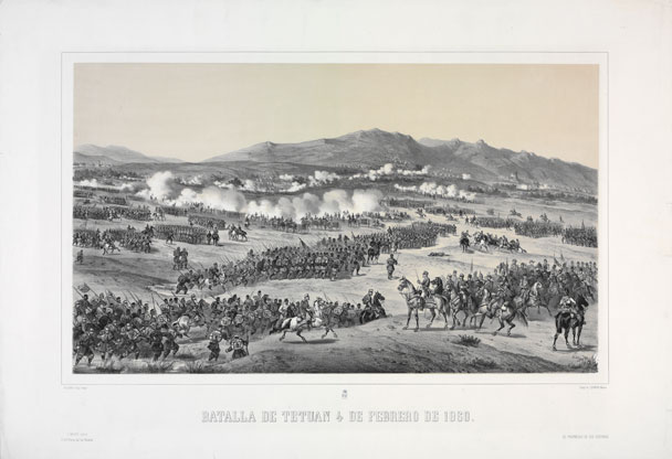 La batalla de Tetuán. 4 de febrero de 1860